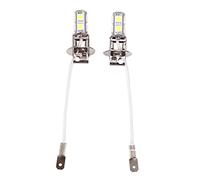 for 12V H3 100 Watt Bulbs - Led Fog Light Bulbs Replace Professional H3 5050 White 9 SMD Led Xenon Dc12V Auto Car Fog Light Lamp Led Bulbs 6500K 2Pcs Automotive Replace Ment Accessory
