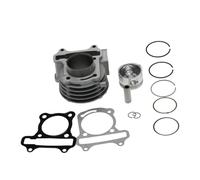 For 139QMB GY6 50 60 80 100 cc GY6 39mm 44mm 47mm 50mm Scooter Moped Big Bore Kit Cylinder Piston Ring Set part(60cc-44mm)
