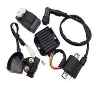 For 150cc 200cc 250cc ATV Quad Motorcycle Motocross CG Ignition Coil AC CDI Regulator Rectifier Relay Kit Magneto Stator Ignition Coil