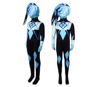 (for 150cm height) Shadow Milk Cookie Run Kingdoms Cosplay Costume Clothes Birthday Gift