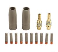 For 15AK Compatible 14PCS Coating Protection Nozzle Set Advanced Design for Optimal Welding Performance