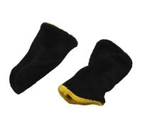 For 18pin Carbon Fiber Finger Sleeves For Pubg Mobile Games Press Screen Finger Sleeves Black Yellow