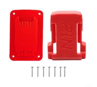 For 18V Power Tool Battery And Drill Rack System With Screws For Organizing For 18V Batteries And Tools In Tight Workshop Spaces(1 set)