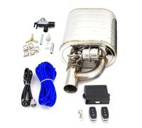 FOR 2" 2.5" 3'' Inch Exhaust Muffler With Dump Valve Electric Exhaust Cutout Remote Control Set Or OBD Control Car Exhaust Tip (51MM R with control)