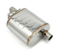 For 2" 2.5" 3'' Inch Exhaust Muffler With Dump Valve Stainless Steel Electric Cutout Remote Control Set Or OBD Car Tail Throat Exhaust Pipe(76MM Right Muffler)