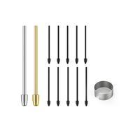 For 2 Pen Tips,Metal Pen Tips,Replacement Tips/Nibs Refill Accessories 12Pcs
