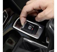 For 2 Series 218i Gran Tourer F46 ABS Chrome Electronic Handbrake Button Cover Trim 1pc Car Accessories 2015-2017