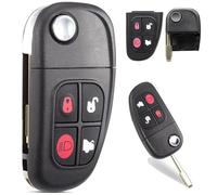 For 2002 Jaguar S Type Key Fob For Jaguar Key For Jaguar X Key Fob For X Type 2009 Key For X Type 2009 Key 4 Buttons For Jaguar Key Fob with Uncut Blade
