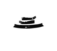 For 2017 2018 2019 For CRV Car Front Bumper Lip Chin Spoiler Splitter Diffuser ABS Plastic Tuning Car Spoiler Accessories(Glossy Black)