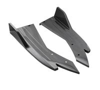 For 2018-2022 For Camry Car Accessories 48cm Rear Bumper Canards Splitter Side Skirt Guard Body Kits Universal Car Accessories(Fiber Look)
