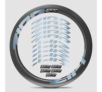 for 2021 Zipp Firecrest 404 Carbon Wheel - Custom Color Sticker Package | Scratch-Resistant, UV-Protected Decals for 404 Wheelsets (Silver Electroplating + Style 3)