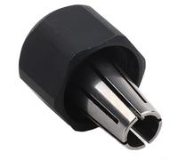 for 2485 2486 Die Grinder Compatible 1/8 Inch Collet and Nut Assembly Supports Up to 24500 RPM for Precision Grinding Tasks