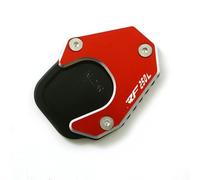 For 250L 250 RALLY 250 2017-2021 Motorcycle CNC Kickstand Extension Pad Foot Side Stand Extension Plate(Red)