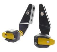 For 250SR 250 SR 300SR 300 Motorbike Falling Protection Frame Slider Fairing Guard Crash Pad Protector Kit Frame Sliders Crash Protector(A-gold)