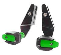 For 250SR 250 SR 300SR 300 Motorbike Falling Protection Frame Slider Fairing Guard Crash Pad Protector Kit Frame Sliders Crash Protector(A-green)
