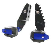 For 250SR 250 SR 300SR 300 Motorbike Falling Protection Frame Slider Fairing Guard Crash Pad Protector Kit Frame Sliders Crash Protector(A-blue)