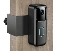 for 2nd Gen Blink Doorbell Mount+Blink Sync Module Core Wall Mount, Anti-Theft Video Doorbell Mount Bracket for Blink Doorbell Camera(2nd Gen), No Drilling No Sensor Blocking Easy to Install