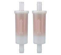For 2PCS 3/8" Inline Fuel Filter for OMC for Johnson for Evinrude 398319 Mercury Marine 802128A1 802128 for Yamaha GP1-U775C-10 Sierra 18-7831