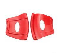 For 2pcs Rim Protector For Car Wheels With Double Rib Design For Impact Resistant Pc Material General Fit For Auto Rv Motorcycle Off-road Tire Repair Tool Guard Black(Red)