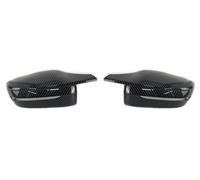For 3 5 7 8 Series G20 G21 G28 320d 330e 330i G30 G38 G11 G12 G15 G16 Car Side Wing Mirror Cover Rear View Caps Car Wing Mirror Covers(LHD-Carbon Pattern)