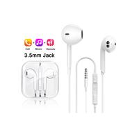 (For 3.5MM) Original Headphones For Apple iPhone 16 15 14 13 11 12 Pro Max Plus In-ear Lightning 3.5MM Wired Bluetooth Earphones Accessories