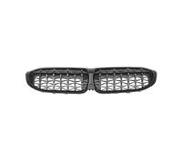 For 3 G20 G21 318i 320i 320d 330i 340i 340d 2019 2020 2021 2022 Front Radiator Grille Kidney Grill Tuning Mesh Front Radiator Grille(Black)