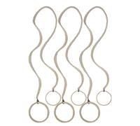 For 3 Pack 25 Inch Elastic Thick Hair Ties For Women Ponytail Holders