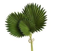 For 3 Pcs Artificial Palm Leaves Bunch Plastic Fake Plants Simulation Leaves Flower Arrangement