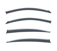 For 3 Series 320i E46 E90 F30 G20 Windshield Deflector Sun Guard Rain Vent Cover Trim MTVTFECEWG(Gray E90)