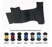 For 3 Series E36 E46 95-2000 5 Series E39 95-99 8 Series E31 95-1997 Artificial Leather Car Steering Wheel Cover Auto Accessories Styling(6-Red Blue)