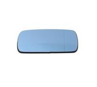 For 3 Series E46 Sedan Compact 1998-2005 Left Right Door Side Heated Wing Mirror Glass Rearview Plate Rearview Mirror Lenses(1pc right blue)