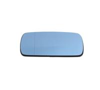 For 3 Series E46 Sedan Compact 1999-2005 Left Right Door Side Heated Wing Mirror Glass Rearview Plate Rearview Mirror Lenses(1pc left blue)