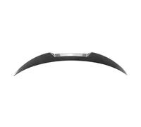 For 3 Series E90 2005 2006 2007 2008 2009 2010 2011 2012 M4 Style Tail Wing Top Fixed Wing Spoiler RESPUNEKBAH(Carbon Look)