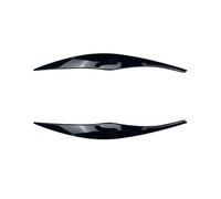 For 3 Series E90 E91 2005 2006 2007 2008 2009 2010 2011 Sedan/Touring Headlight Eyebrows Eyelid Stickers Car Headlight Eyebrow(Gloss BlacK)
