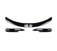For 3 Series E90 E91 For M-Tech 2005 2006 2007 2008 Car Front Bumper Protector Lower Blade Splitter Front Bumper Lip Spoiler(Glossy black 3 1set)