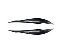 For 3 Series F30 F31 318i 320i 328i 330i 335i 340i 320d 330d 2012-2018 Auto Headlight Lamp Eyebrows Cover Trim Headlight Eyebrow Eyelid Cover Trim(Carbon look)