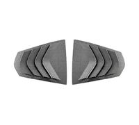 For 3 Series G20 320i 325i 330i 2019 2020 2021 2022 2023+ Car Rear Side Vents Window Louvers Shutter Cover Car Rear Spoilers(Carbon Look)