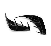 For 3 Series G20 G20 G28 318i 320i 330 325i 2019-2022 1 Pair Rear Bumper Lip Spoiler Side Air Vent Outlet Cover Trim FRTRGVUVXP(Black)