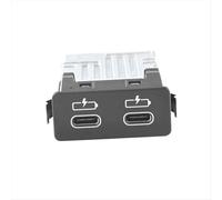 For 3 Series G20 G21 2019-2021 Car Central Console Rear TYPE-C Socket Dual Port 84108711938