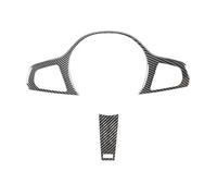 For 3 Series G20 G28 2019-2021 Carbon Fiber Steering Wheel Panel Cover Trim Decoration Sticker Interior MCQNDS