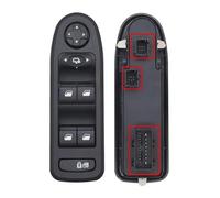 For 308 For 508 For C5 2007-2013 Car Lift Control Switch Button Window Side Mirror 96659465ZD 98053439 30170396 98054508ZD window master control switch(With Folding)
