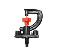 For 360 Degree Rotating Sprinkler Nozzle Greenhouse Drip Irrigation G Type Suspension Nozzle Micro Sprinkler 1/4 hose 100Pcs