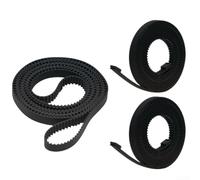 for 3D Printer Belt Kit for Bambu Lab X1 P1P X1S P1S - High Strength Synchronous Belt Flexible Rubber Nylon Teeth Stable Tension 2mm Pitch(X Y Belt)