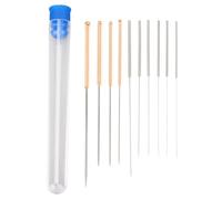 for 3D Printer, for Extruder Accessories, 10PCS Stainless Steel Nozzle Cleaning Needles 0.15-1.0mm Nozzle Cleaning Tool Kit