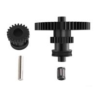For 3D Printer Gear Assembly for Elegooo For Neptune 4 with Hardened Steel Construction and Dual Ball Bearings for Improved Strength and Wear Resistance