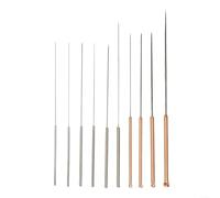 For 3D Printer Nozzle Cleaner Needle Set 10pcs Stainless Steel 0.15-1.0mm for Filament Removal Compatible with 1.75mm and 3mm Filaments