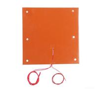 For 3D Printer Silicone Heater, 800W Hotbed Platform Accessories with Heating Pad Cable Line for Printer Heated Bed, 400x400mm