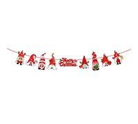 For 3M Merry Christmas Flag For Santa Tomte Hanging Paper Bunting G Bunting Garland