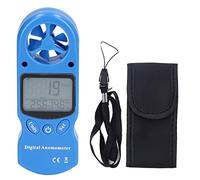 for 3V, for Digital Anemometer, Multipurpose Handheld, Blue, Wind Speed Meter with Temperature, for Various Scenarios