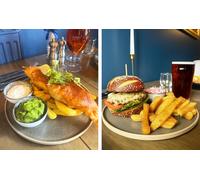 For 4 People: 2 Course Menu with a House Beer or Wine